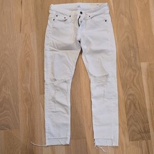 White Dre Capri Rag & Bone Jeans Capris